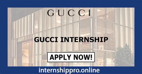 gucci internships.